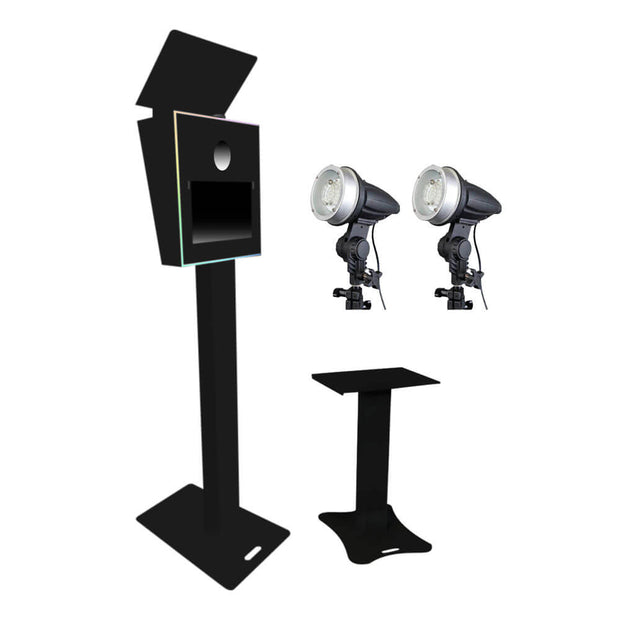 T11 2.5i LED Photo Booth with 2 Strobe Flash and Printer Stand Alone