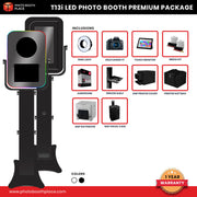 T12 LED Mirror Photo Booth Business Premium Package (DNP RX1HS Printer)