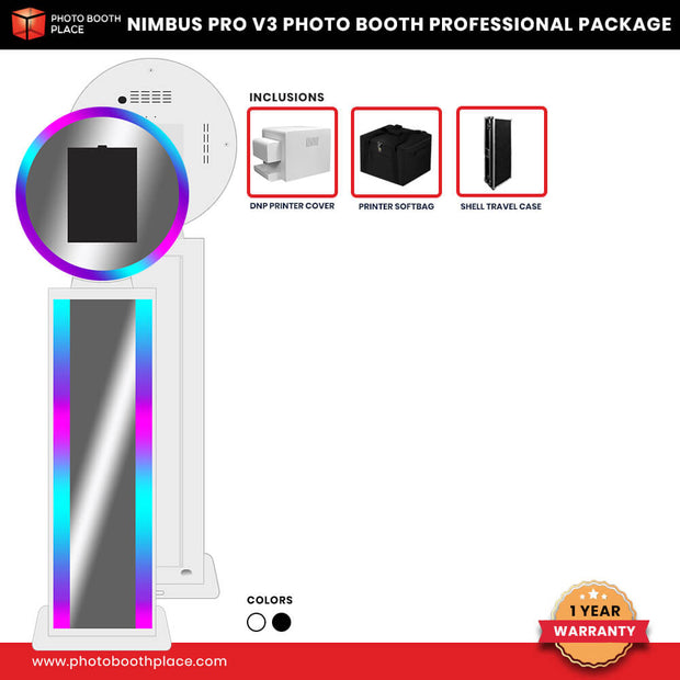 Nimbus Mirror V3 iPad Photo Booth Professional Package