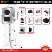 T12 LED Mirror Photo Booth Business Premium Package (DNP RX1HS Printer)